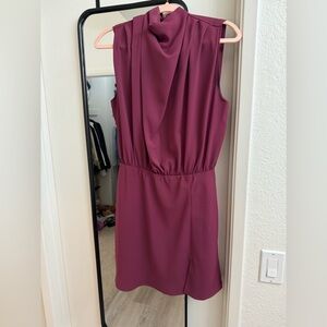 Amanda uprichard Franny mini dress in burgundy